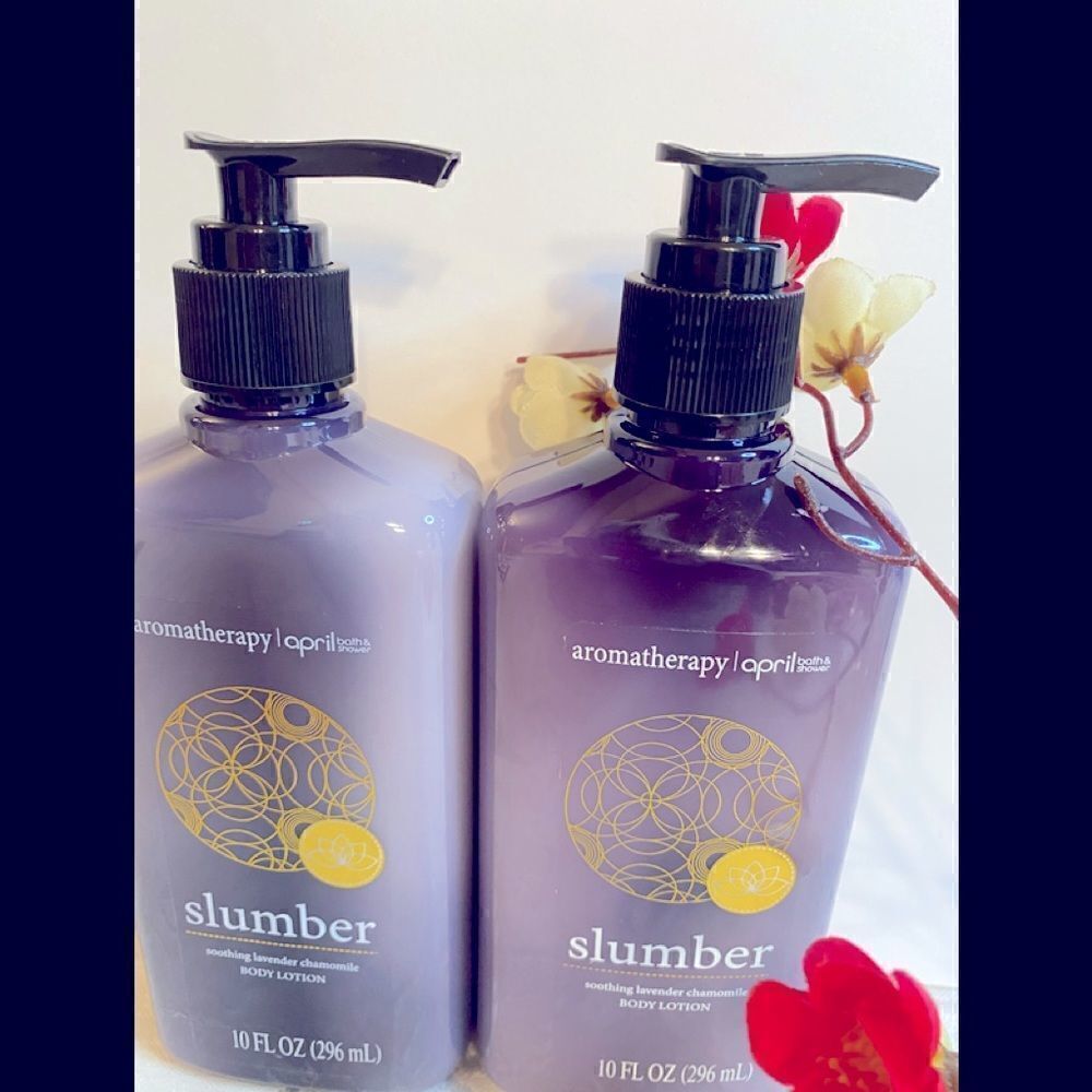 🛍Lot of 2 April Bath & shower slumber Aromatherapy 10 FL OZ (296 ml)✨